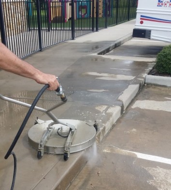 Concrete Pressure Washing in Houston